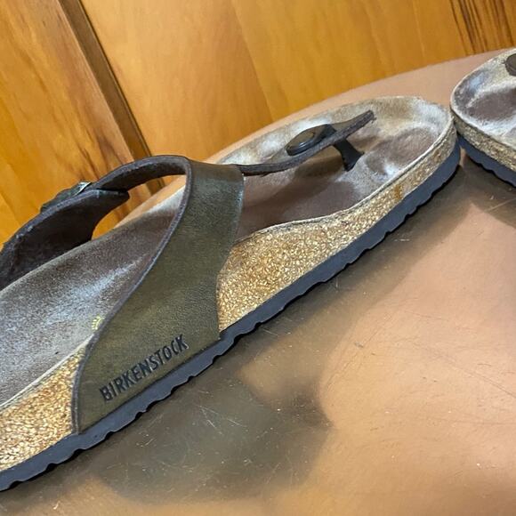 Birkenstock Bronze Leather Sandals Classic 42 270 Excellent condition! Boho Cali main image 8